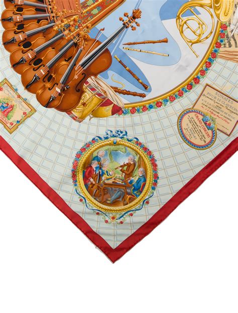 Hermes Scarf Hommage a Mozart 